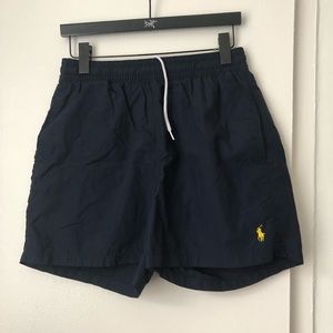 Polo Ralph Lauren swim trunks, small, navy blue